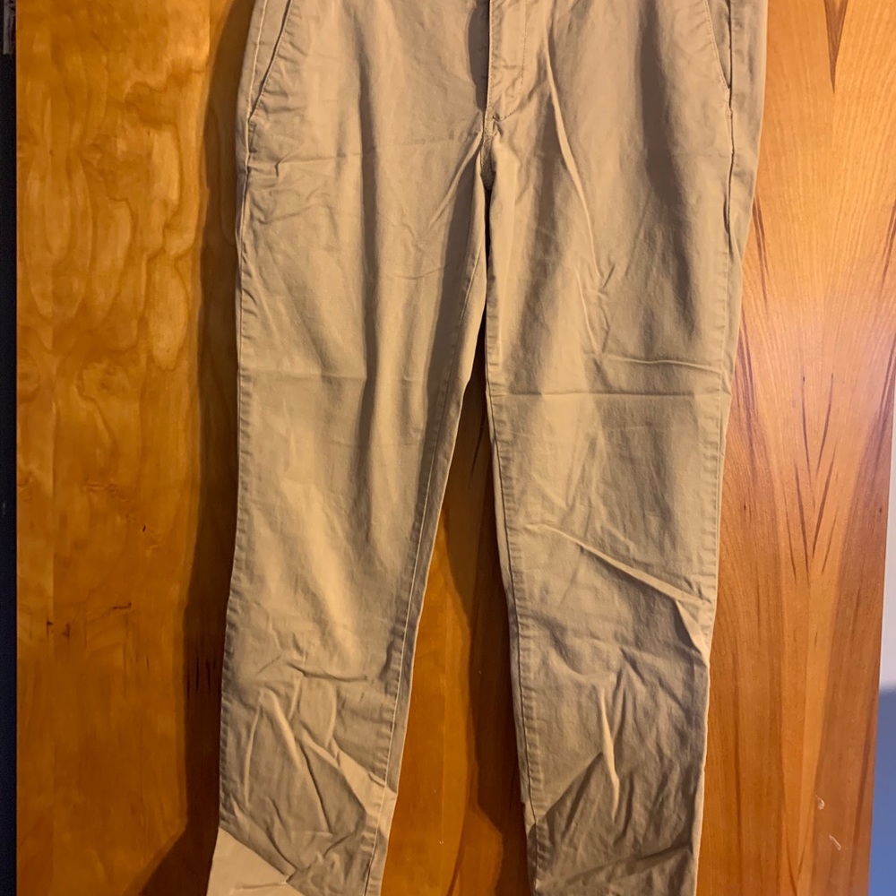 JCREW Factory Khaki Chino Ankle Pants